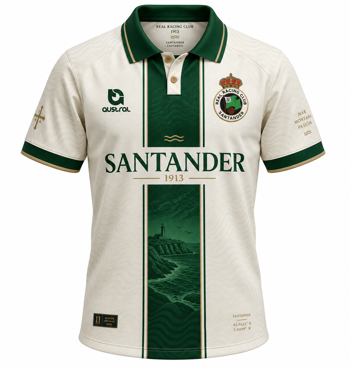 Camiseta Real Racing de Santander - Eleven Archive